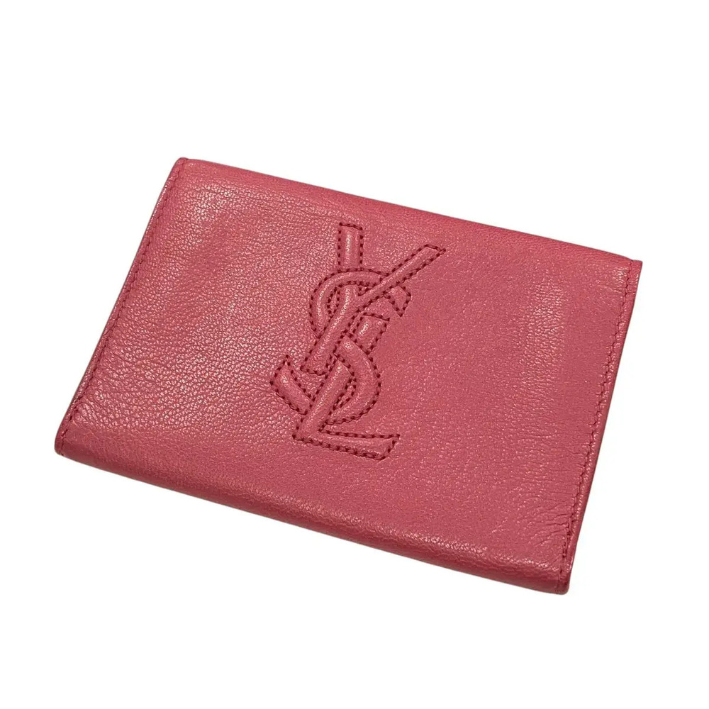Saint Laurent Le Cinq A Sept Leather Hobo Shoulder Bag Pink